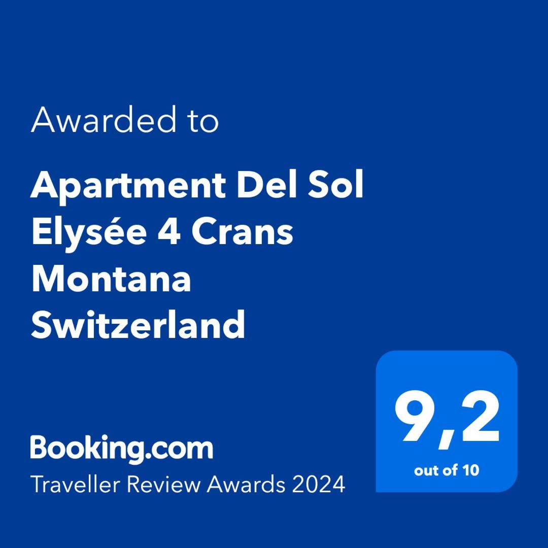 Apartment Del Sol Elysee 4 Crans Montana Switzerland 외부 사진